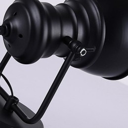 Art Deco falikar lámpa Ipari vas jelzőtábla Loft fali lámpa