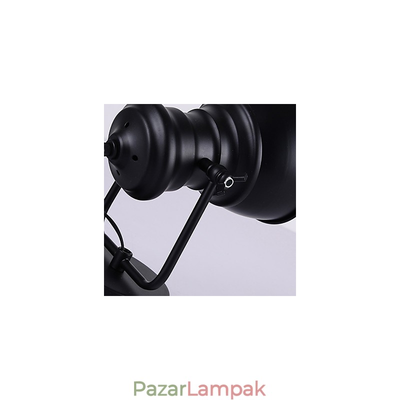 Art Deco falikar lámpa Ipari vas jelzőtábla Loft fali lámpa