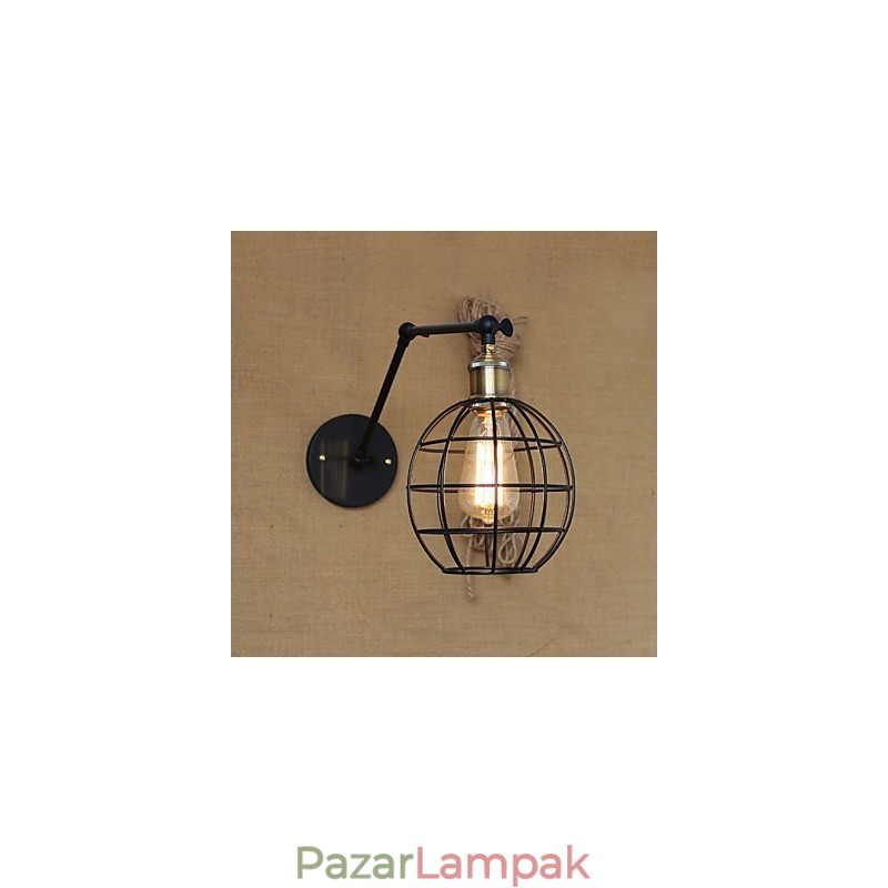 Fali lámpák Lengőlámpák Olvasás Fali lámpák Mini stílusú rusztikus ház fém