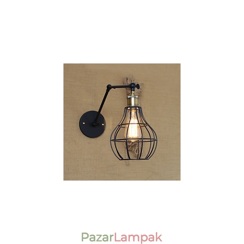 Fali lámpák Lengőlámpák Olvasás Fali lámpák Mini stílusú rusztikus ház fém