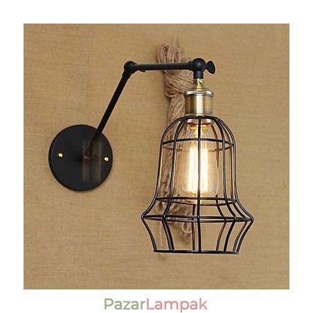 Fali lámpák Lengőlámpák Olvasás Fali lámpák Mini stílusú rusztikus ház fém Fali lámpák Lengőlámpák Olvasás Fali lámpák Mini stílusú rusztikus ház fém