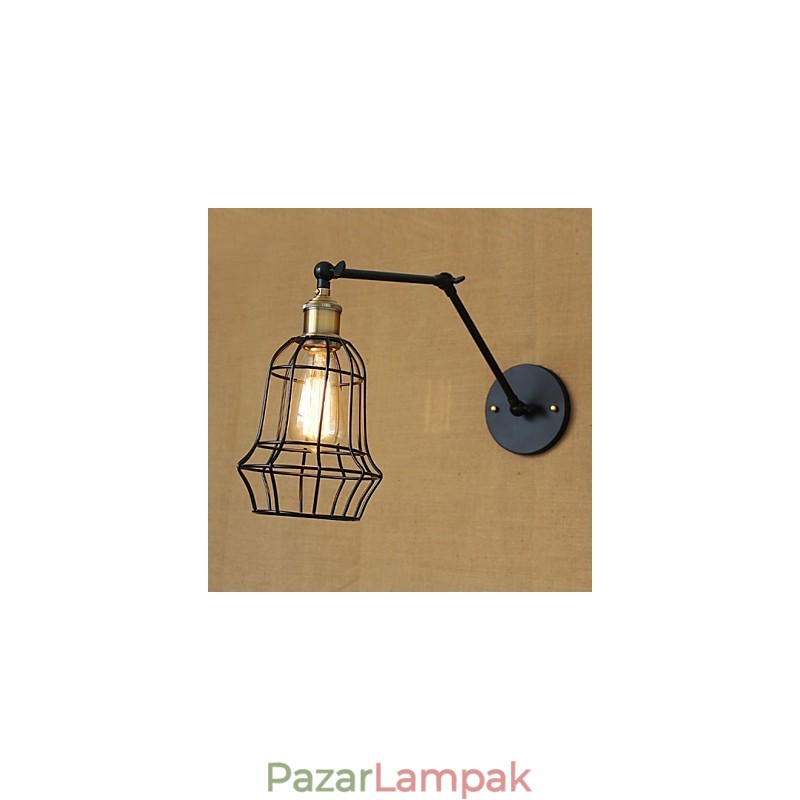 Fali lámpák Lengőlámpák Olvasás Fali lámpák Mini stílusú rusztikus ház fém
