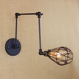 Iron Arm Loft Retro Ipari Folyosó Folyosó Lépcső Előszoba Asztal Egyszerű Kreatív Étterem Bár Lámpa