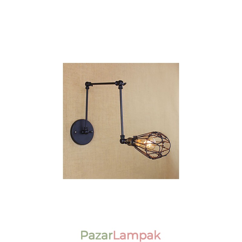 Iron Arm Loft Retro Ipari Folyosó Folyosó Lépcső Előszoba Asztal Egyszerű Kreatív Étterem Bár Lámpa