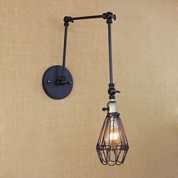 Iron Arm Loft Retro Ipari Folyosó Folyosó Lépcső Előszoba Asztal Egyszerű Kreatív Étterem Bár Lámpa