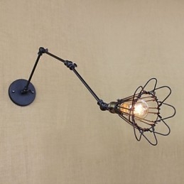 Iron Arm Loft Retro Ipari Folyosó Folyosó Lépcső Előszoba Asztal Egyszerű Kreatív Étterem Bár Lámpa