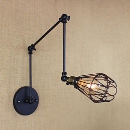 Iron Arm Loft Retro Ipari Folyosó Folyosó Lépcső Előszoba Asztal Egyszerű Kreatív Étterem Bár Lámpa