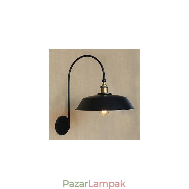 Kreatív American Country Iron Retro Kerek Ipari Nappali Erkély Folyosó Lépcső Szoba Dekorációs Lámpa