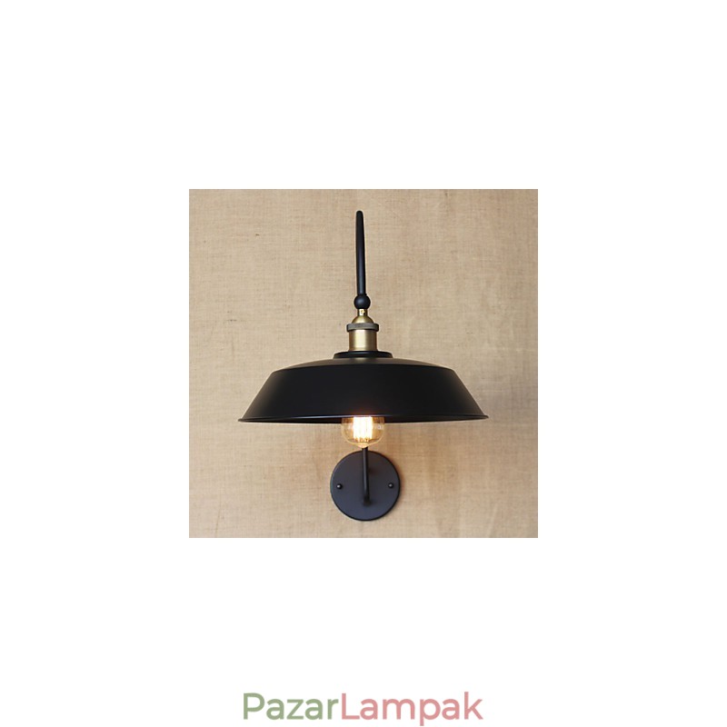Kreatív American Country Iron Retro Kerek Ipari Nappali Erkély Folyosó Lépcső Szoba Dekorációs Lámpa