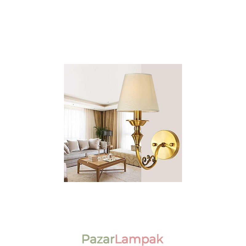 Klasszikus hálószoba fali lámpák Egyszerű fém nappali fali lámpák bár kávézó folyosó erkély fali lámpa