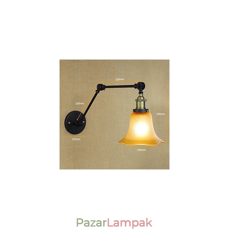 Falikarok Fürdőszoba világítás Kültéri fali lámpák Olvasás Fali lámpák Rusztikus Lodge Fém