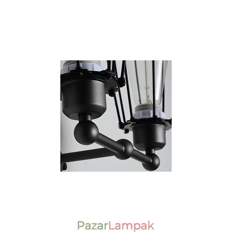 Loft amerikai Country Iron Art Antik fali lámpa ipari lámpák