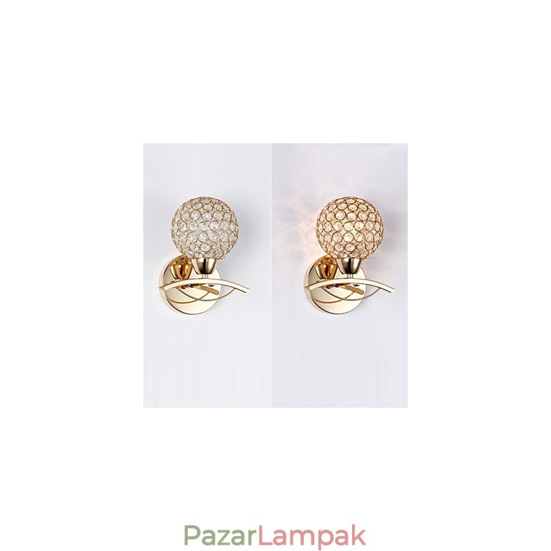 Falikarok Olvasó fali lámpák Kristály Mini stílusú Modern kortárs fém