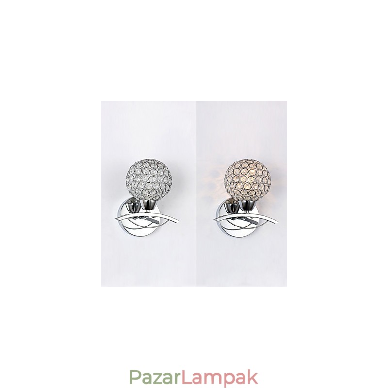 Falikarok Olvasó fali lámpák Kristály Mini stílusú Modern kortárs fém