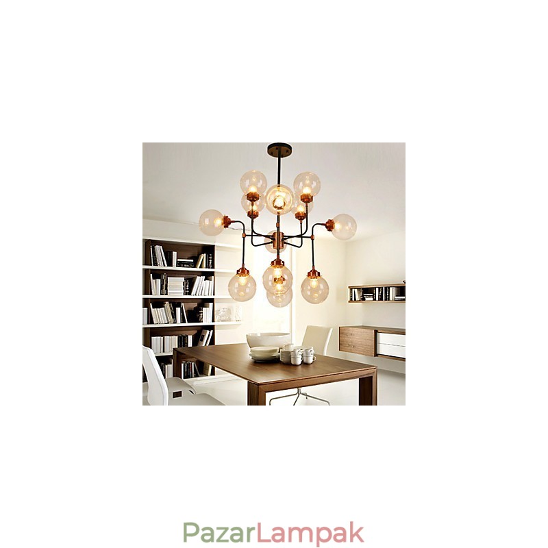 Magic Beans Droplight Creative of Individual Character Lámpa Kovácsoltvas Ipari Szél