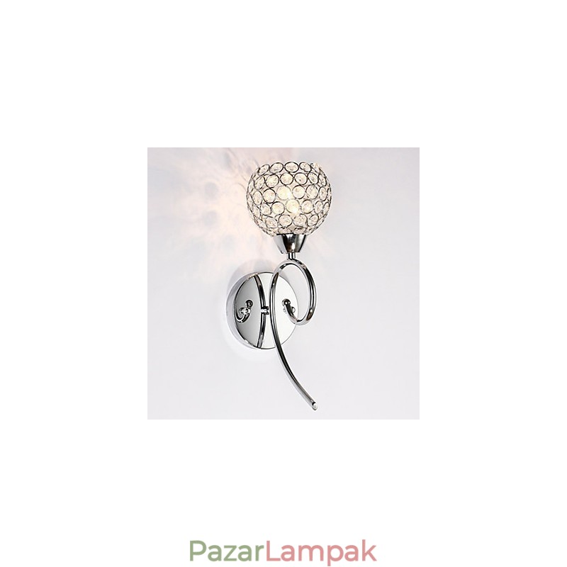 Falikarok Olvasó fali lámpák Kristály Mini stílusú Modern kortárs fém