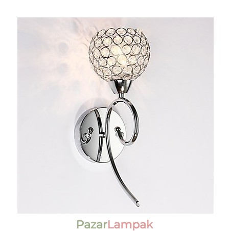 Falikarok Olvasó fali lámpák Kristály Mini stílusú Modern kortárs fém Falikarok Olvasó fali lámpák Kristály Mini stílusú Modern kortárs fém