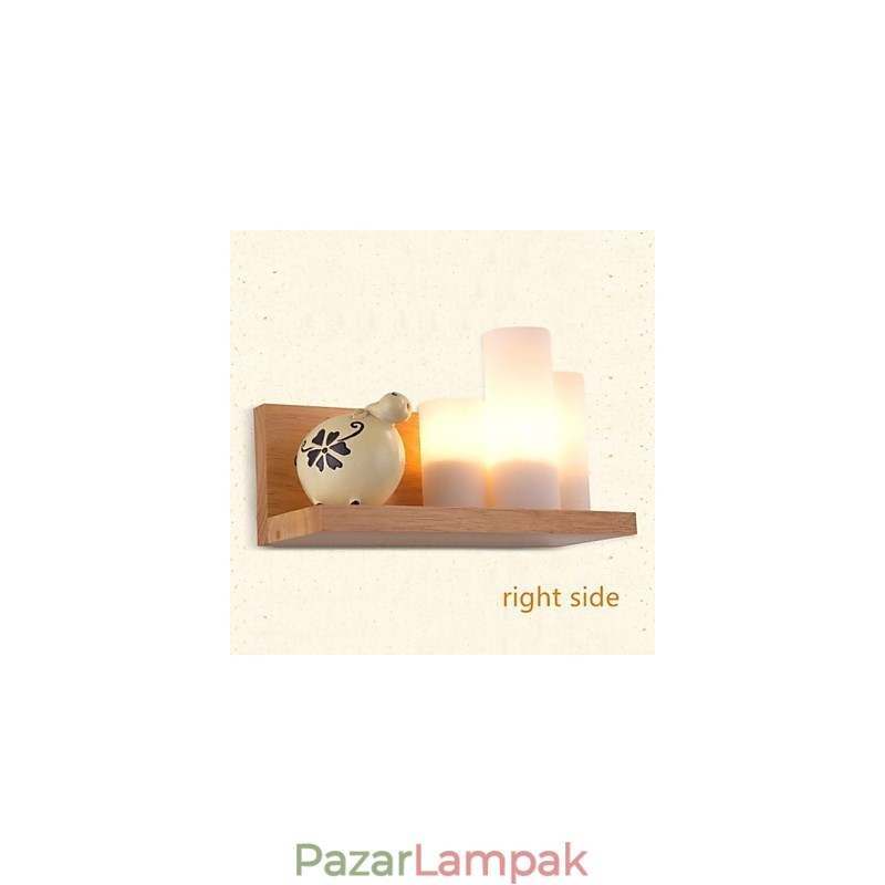 Modern, kortárs fa bambusz falikarok