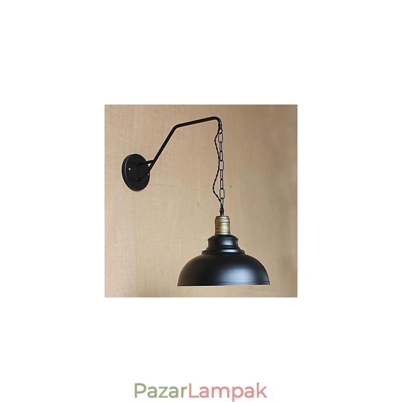 Egyszerű és kreatív egyéniség Fali lámpa Ipari lánc Amerikai Retro Iron Aisle Hálószoba Éjjeli fali lámpa