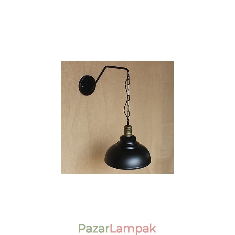 Egyszerű és kreatív egyéniség Fali lámpa Ipari lánc Amerikai Retro Iron Aisle Hálószoba Éjjeli fali lámpa