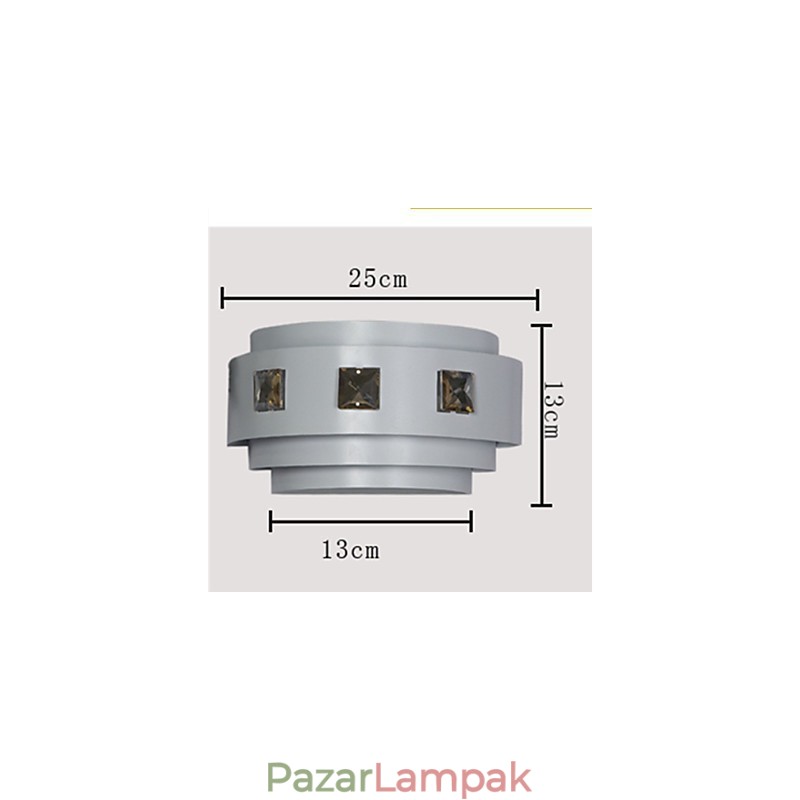Mini stílusú, modern kortárs fém falikarok