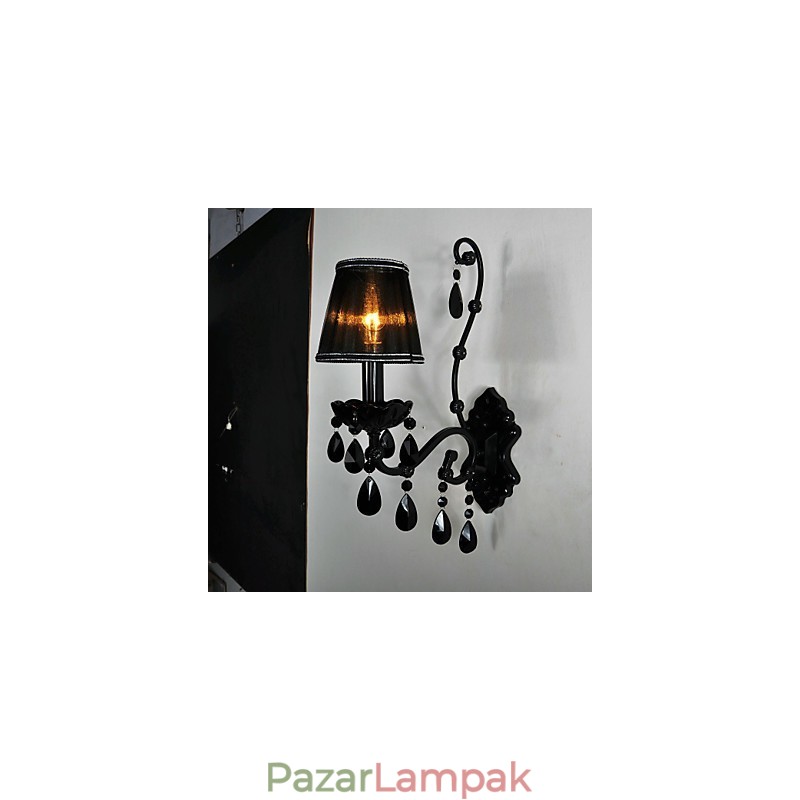 Falikarok Crystal Traditional Classic Metal Black