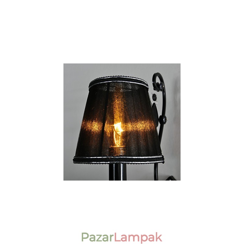 Falikarok Crystal Traditional Classic Metal Black