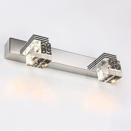 Falikarok Fürdőszoba világítás Fali alátétek Crystal Mini Stílus Modern Kortárs Fém