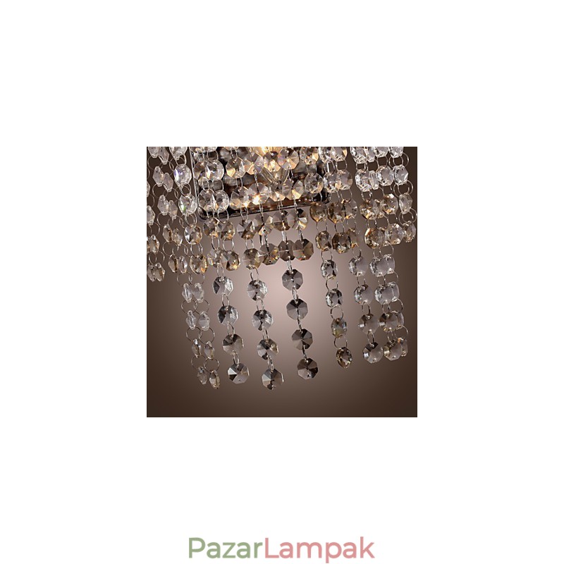 Kortárs kristály fali lámpa 1 lámpával