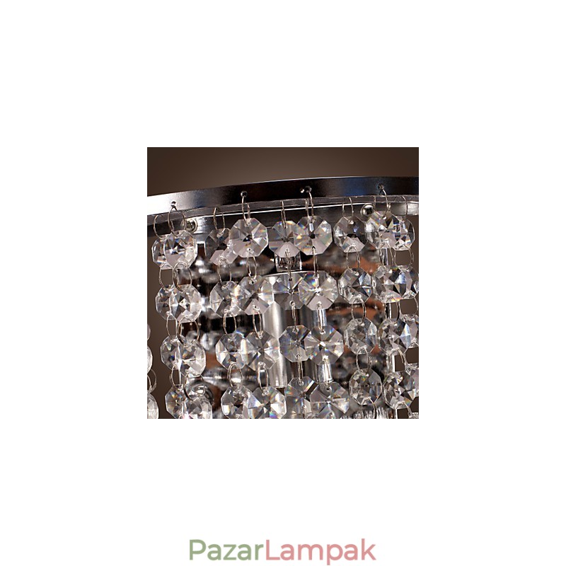 Kortárs kristály fali lámpa 1 lámpával