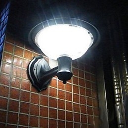 Műanyag szuperfényes fehér fali lámpa