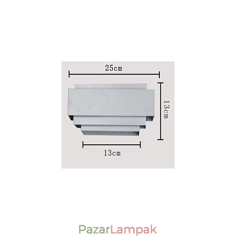 Mini stílusú, modern kortárs fém falikarok