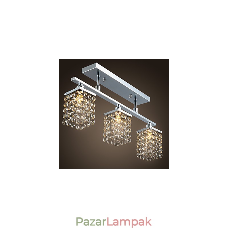 Lineáris Chandelier Island Light Crysal 3 Lights