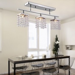 Lineáris Chandelier Island Light Crysal 3 Lights