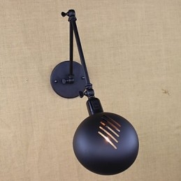 Ott vannak a dupla kapcsoló hosszú karja, minimalista Európában személyre szabott retro divatos világítás vasfal