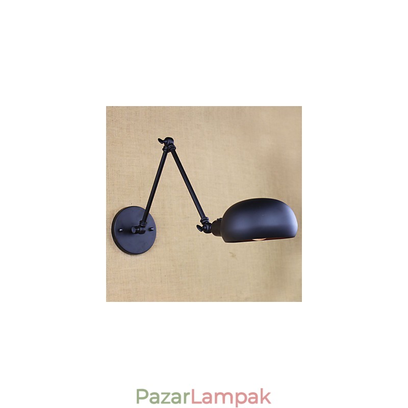 Ott vannak a dupla kapcsoló hosszú karja, minimalista Európában személyre szabott retro divatos világítás vasfal