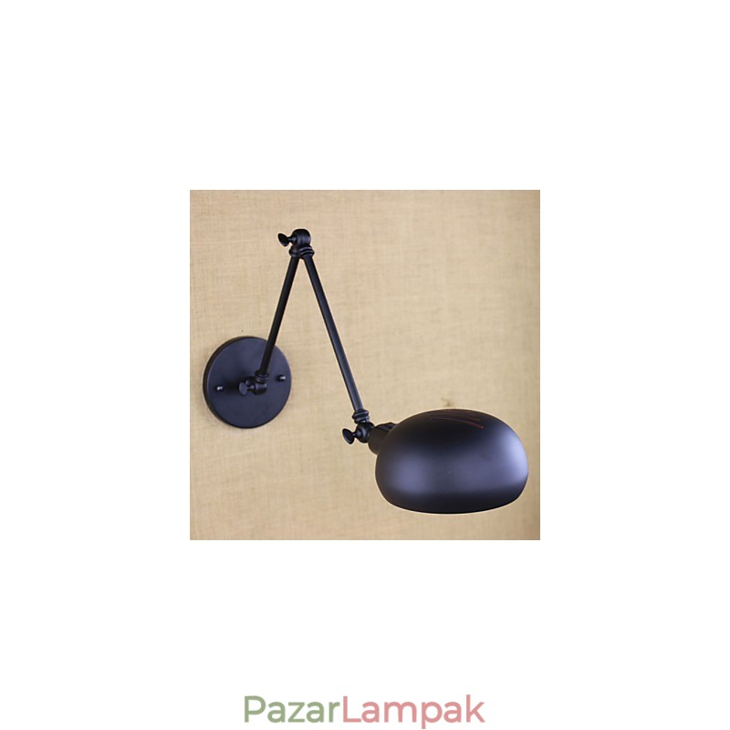 Ott vannak a dupla kapcsoló hosszú karja, minimalista Európában személyre szabott retro divatos világítás vasfal