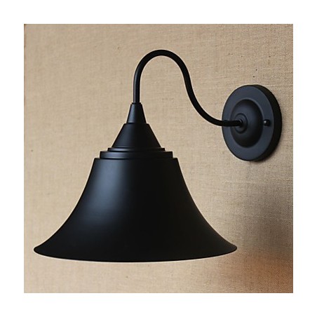 American Country Creative Personality Simple Ruhabolt Iron Black Horn dekoratív fali lámpa American Country Creative Personality Simple Ruhabolt Iron Black Horn dekoratív fali lámpa