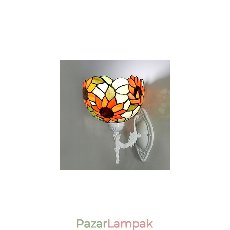 Napraforgó Klasszikus Luxus Villa Klubház fali lámpa Dekorációs Művészeti Fények