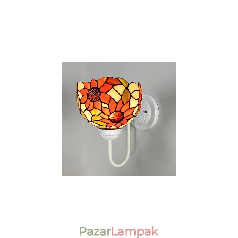 Napraforgó Klasszikus Luxus Villa Klubház fali lámpa Dekorációs Művészeti Fények