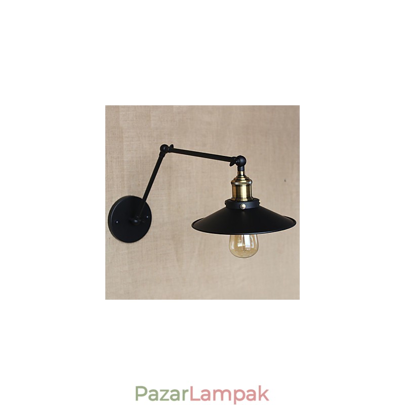 Kreatív nosztalgikus retro hosszú kar, ipari típusú összecsukható visszahúzható fal