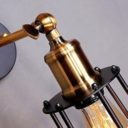 Irodalom és Művészet Karakter tervező Vas keretes fali lámpa