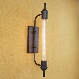 Európa és Retro ruházati művészeti étterem Edison villanykörte fuvola dekoratív falikar