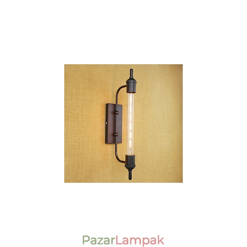 Európa és Retro ruházati művészeti étterem Edison villanykörte fuvola dekoratív falikar