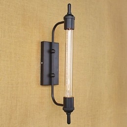 Európa és Retro ruházati művészeti étterem Edison villanykörte fuvola dekoratív falikar