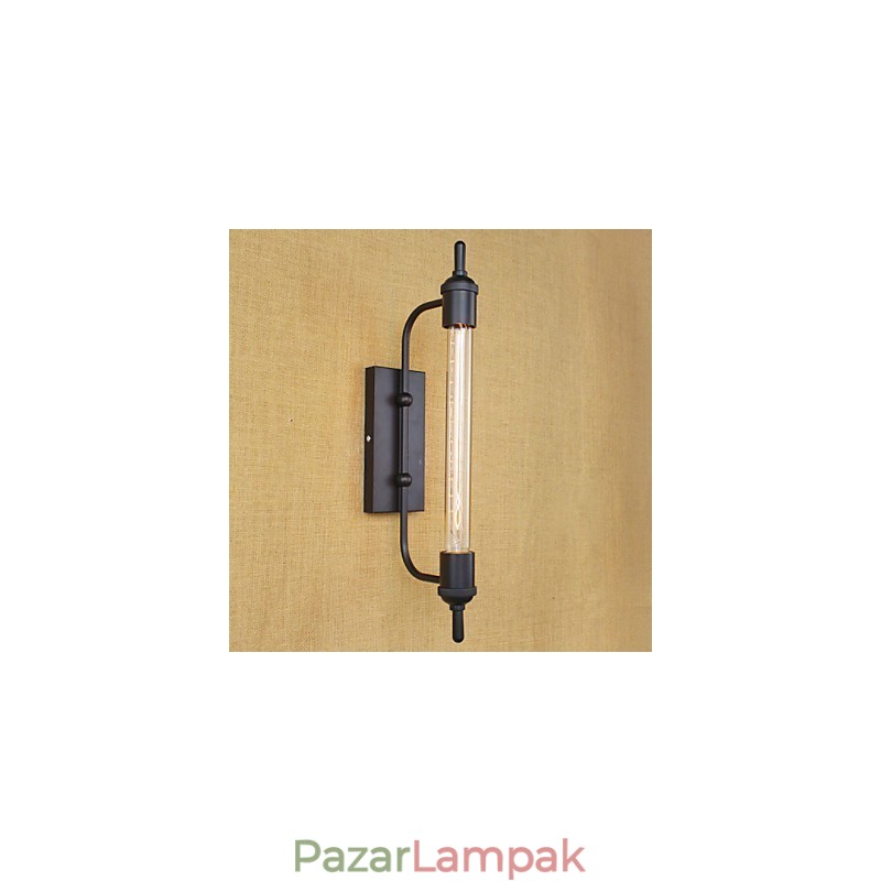 Európa és Retro ruházati művészeti étterem Edison villanykörte fuvola dekoratív falikar