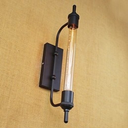 Európa és Retro ruházati művészeti étterem Edison villanykörte fuvola dekoratív falikar