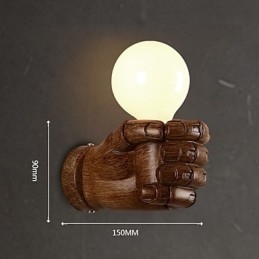 Európai fali kreatív Retro ökölfali lámpák