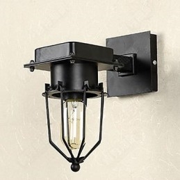 Loft ipari retro fali egyfejes fali lámpa