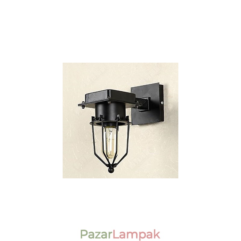 Loft ipari retro fali egyfejes fali lámpa